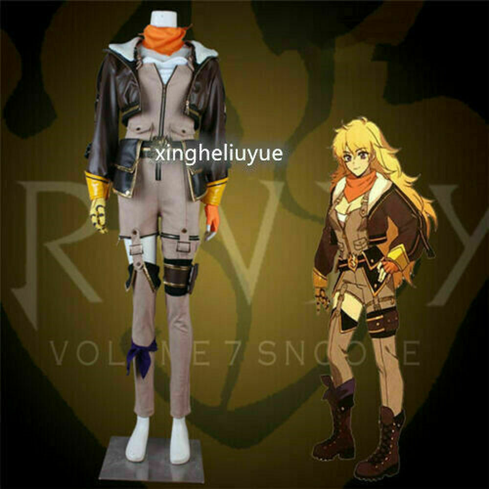The seventh season RWBY Season 7 Yang Xiao Long Cosplay Costume
