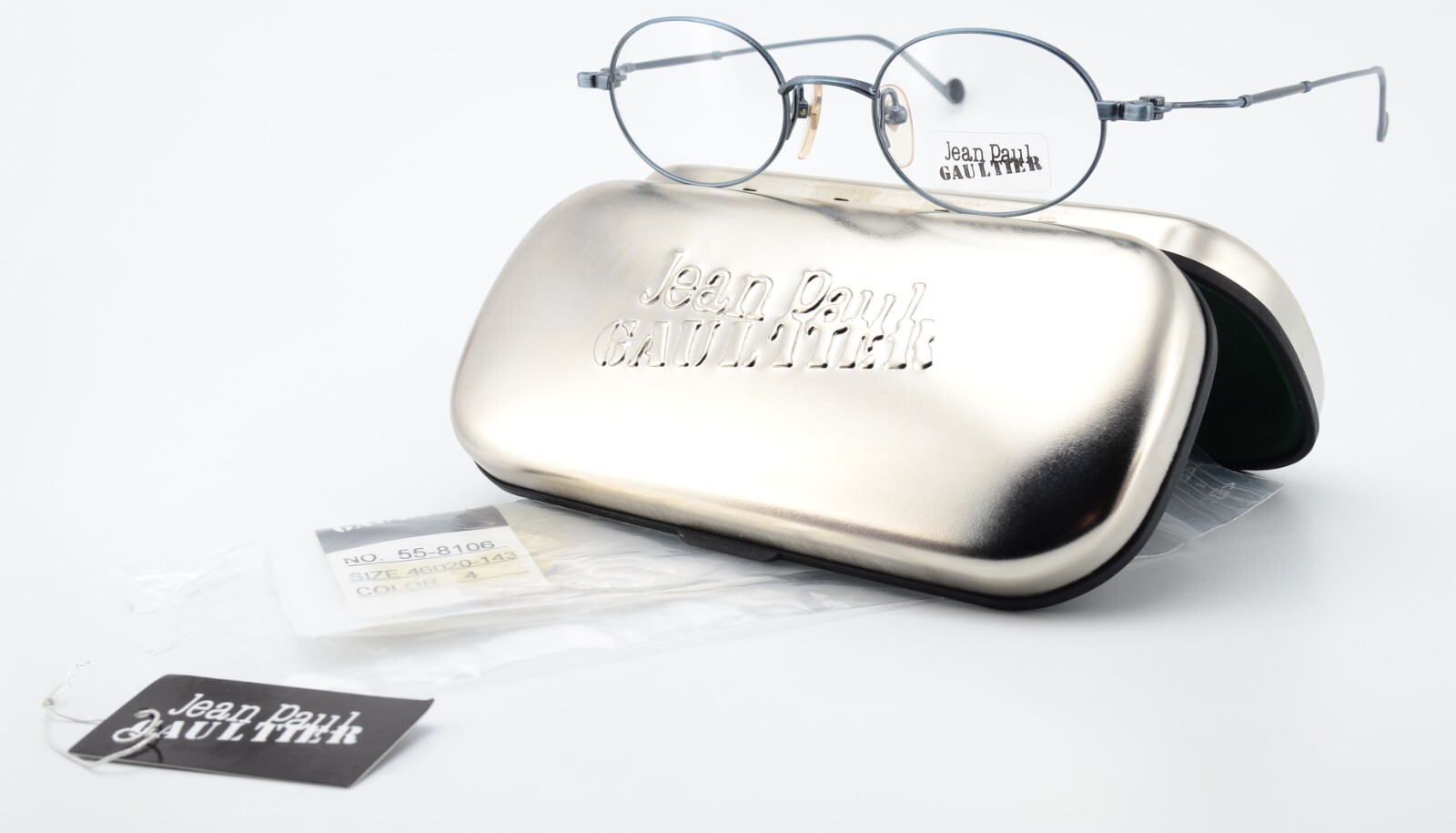 JEAN PAUL GAULTIER Brille 55-8106 46-20 143 Цвет 4 Япония 1990-х годов футляр JPG 44890₽