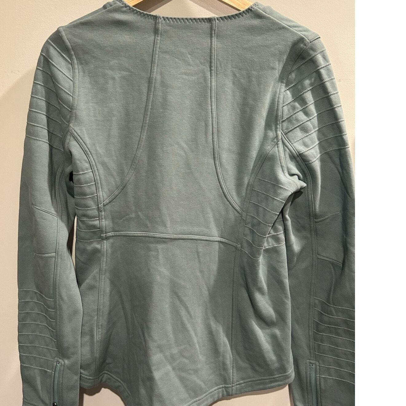 Athleta Moto Jacket, Size Medium - image 2