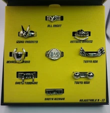 SalesOne Jewelry Crunchyroll GameStop Excl 9 Piece Ring Set My Hero Academia LE