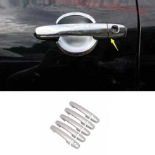 For Toyota RAV4 2009-12 Chrome Exterior Outside Side Door Handle Cover Trim 10p