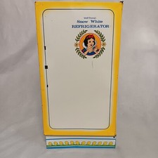 Walt Disney Snow White Refrigerator Wolverine Toy Co Tin Litho Toy 1970's 15"