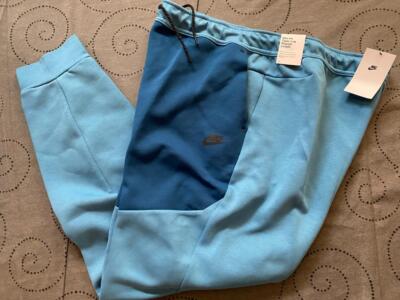 NIKE TECH PACK #469 2 TONES OF BLUE TAPER PANTS SIZE XL MEN NWOT $110.00
