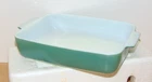 PYREX Vintage 1953 Promo HEINZ 507B Seafoam Green Rectangle Casserole Dish-Ex Co