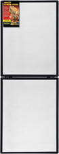 Hinged Terrarium Screen Cover, 60 Breeder/75 Gallon   Easy Access, 18.75  x 48.75