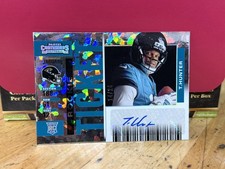 Travis Hunter Select Contenders Cracked Ice Variation Rookie Auto 14/24