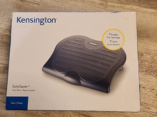 Kensington K56152US SoleSaver Ergonomic Footrest, Black, 14.17 x 18.11 x 3.15 in