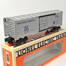 Lionel 6-19259 Western Pacific Railroad WP Silver Boxcar 6464 w/Box