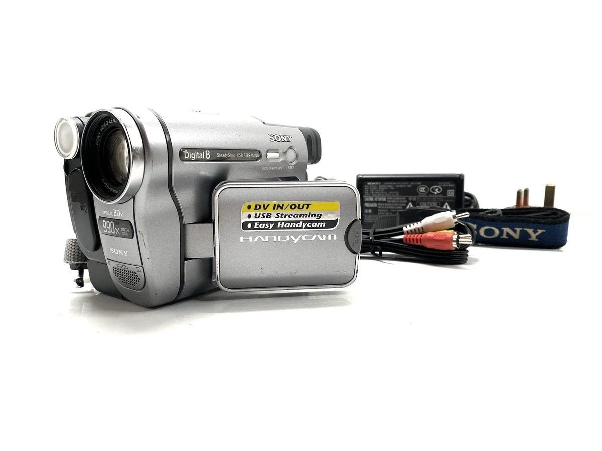 Sony Handycam Digital 8 10-19x Camcorders for sale | eBay UK