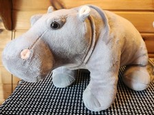 Disney Store Animal Kingdom Hippo Hippopotamus Plush 12 Stuffed Animal
