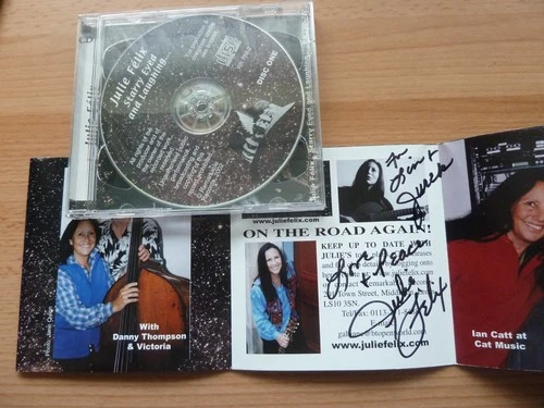 JULIE FELIX - STARRY EYED AND LAUGHING - SONGS BY BOB DYLAN - CD / SIGNED INSERT