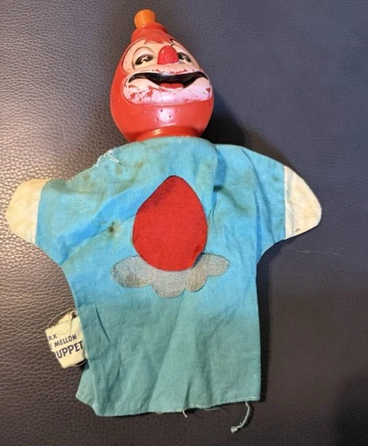 Scarce Vintage Marx 1968 Munchie Mellon Hand Puppet
