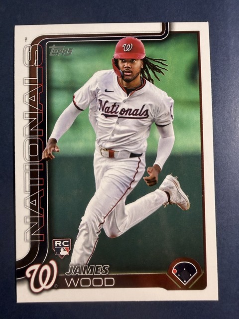 James Wood 2025 Topps Topps Series 1 Rookie