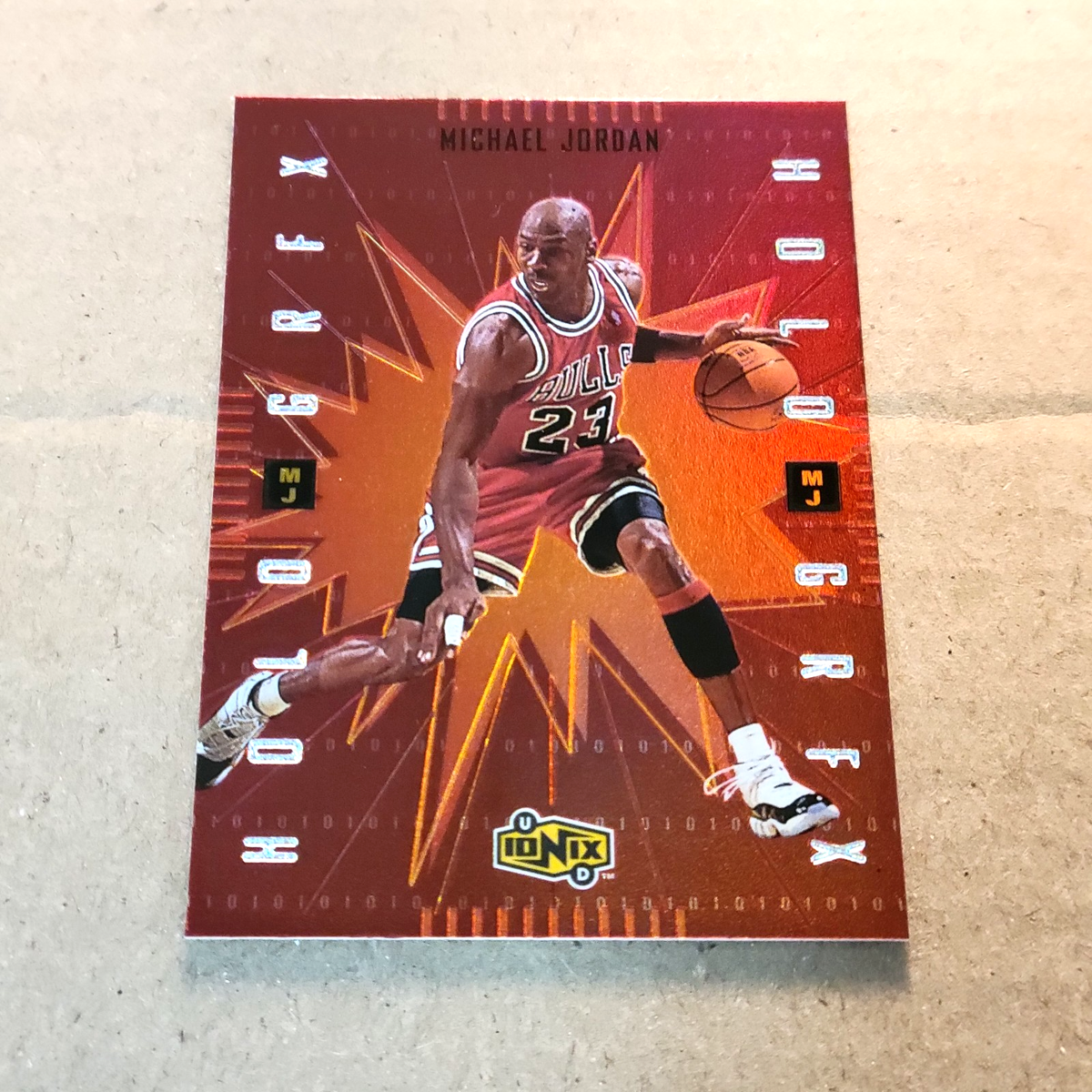 1998-99 Upper Deck Ionix Michael Jordan MJ HoloGrFX #MJ3 | eBay