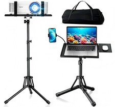 Projector Stand Laptop Tripod Stand - Portable Stand Adjustable Height 20 to 60