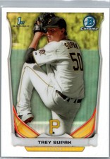 2014 Bowman Draft - Chrome Trey Supak #CDP62 Refractor (RC)