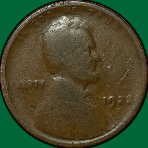 1922-D Lincoln Wheat Cent Good G Coin #35297