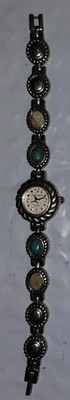 No Boundaries Faux Turquoise Stone Women s quart Watch/vintage/combined shipping