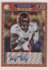 2021 Leaf Pro Set Metal 1989 Orange Wave 6/10 Dez Fitzpatrick #PA-DF1 Auto 0h28