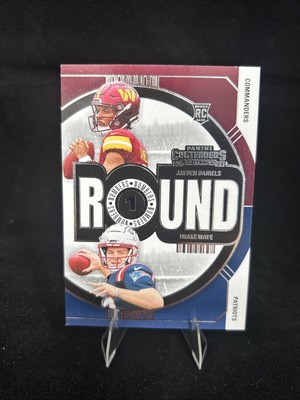 2024 Panini Contenders Football - Round 1 Jayden Daniels and Drake