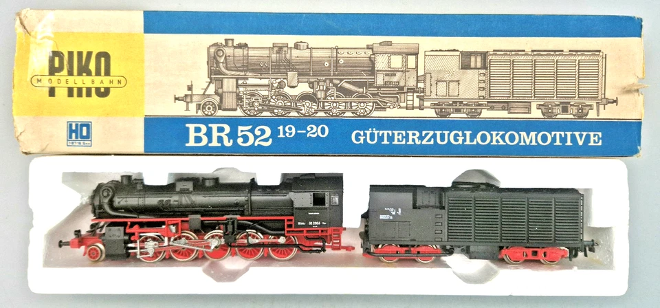 Piko EM G23 Kondenstenderlok 52 2006 Vitrinenmodell - fährt gut HO DC OVP
