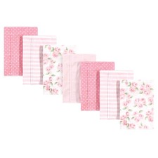 Baby Burp Cloths Unisex Cotton Flannel Beyoutiful One Size Absorbent Soft Towel