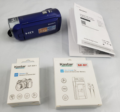 SONY HDR-CX240 9.2 MP 54X HD Digital SD Card Video Camera Recorder Photo Tested