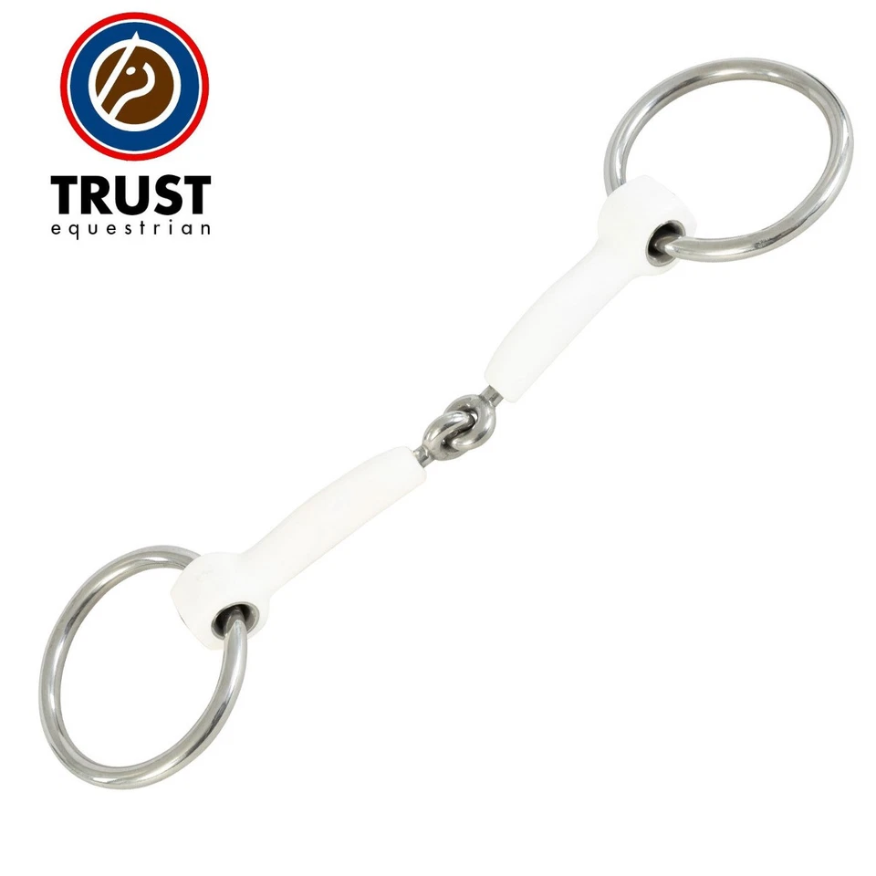 TRUST EQUESTRIAN TRUST Inno Sense Wassertrense Unterlegtrense einfach gebrochen