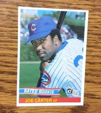 1984 Donruss Joe Carter Rated Rookie Card #41 Ready For Grading Nm. rookie card picture