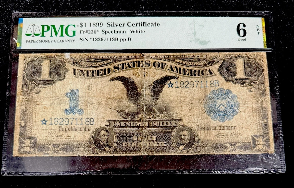 PMG Star US Large Silver Certificates for sale | eBay