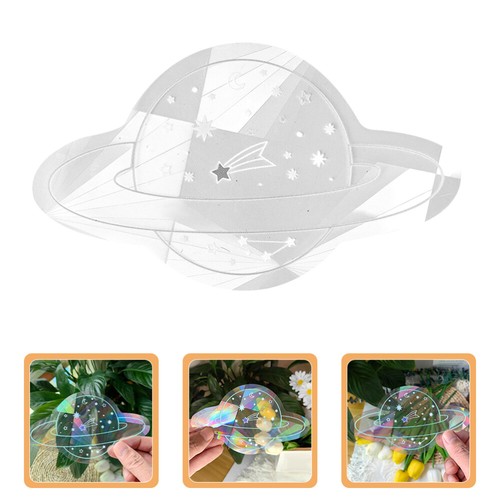 Planet Prism Sticker Fensterfolie Selber Machen -Kollisions-Aufkleber