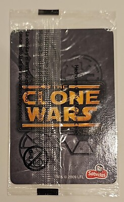 ROGGWART 2009 Sabritas Star Wars Clone Wars Playing Card Unopened