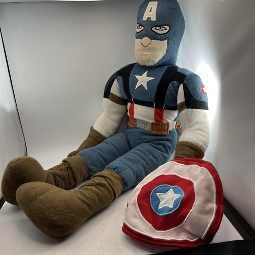 Marvel Captain America The First Avenger 25" Plush Stuffed Toy Super Hero - Picture 3 of 11