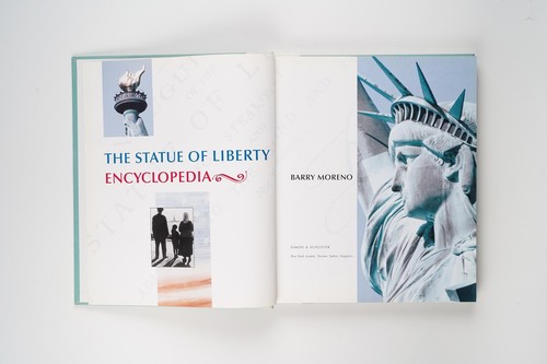 The Statue of Liberty Encyclopedia by Barry Moreno Rare 2000 Edition - Imagen 2 de 6