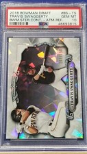 Travis Swaggerty  2018 Bowman Draft Sterling Continuity Atomic Refractor PSA 10 