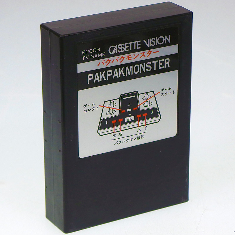 PAK PAK MONSTER EPOCH Cassette Vision Japan Import CV PAC-MAN Cart Only NTSC-J
