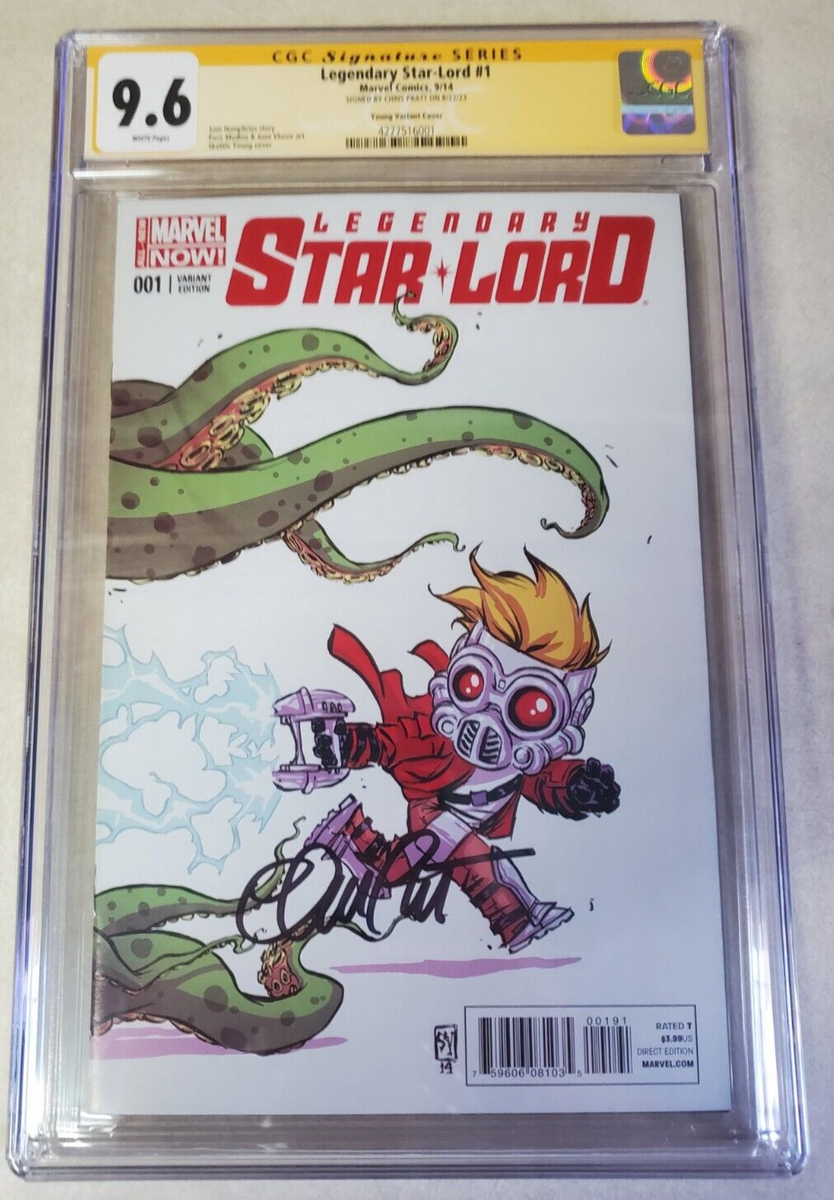 Legendary Star Lord Issue #1 Comic. Skottie Young Variant. Signed