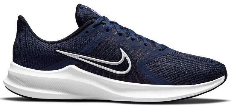 Nike NEW Men’s Downshifter Thunder Blue Chile Shoe Size 7.5 #878 Size 13 - Nike Downshifter 11 Thunder Blue Chile Red for  main image 2