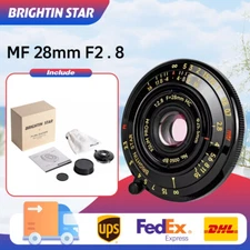 Brightin Star 28mm F2.8 Full Frame MF Lens for Leica M-Mount M240 M10 M10P M11
