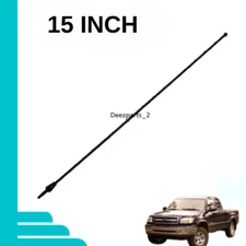 15" Short Black Antenna Mast Replacement AM/FM For TOYOTA TUNDRA 2000-2020