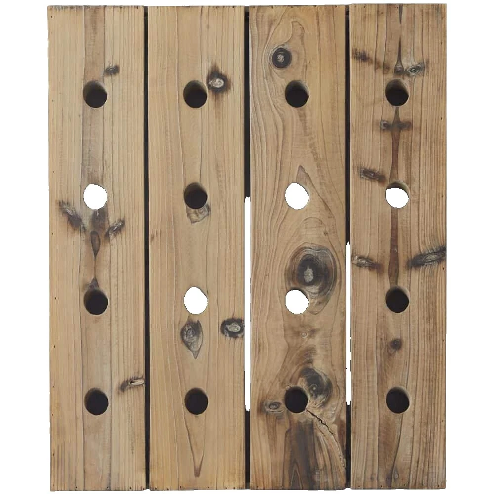 Bastidores de vino de madera Benzara y Portabotellas