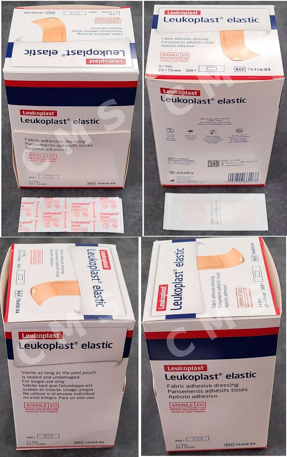 BSN COVERLET Adhesive Fabric Strip Dressing Bandages 1"x3" 300 Sterile