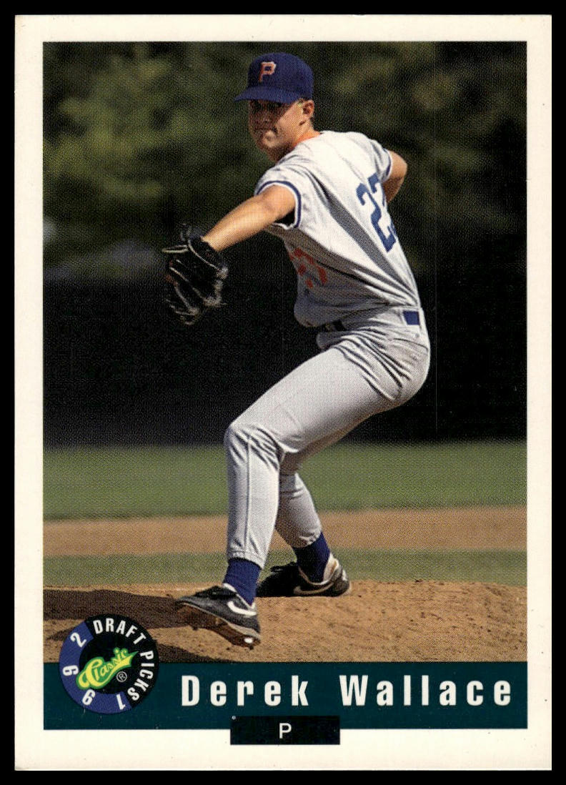 1992 Classic Draft Picks #8 Derek Wallace