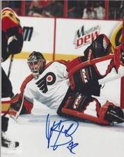 Roman Cechmanek Autographed 8x10 Philadelphia Flyers D477 Deceased