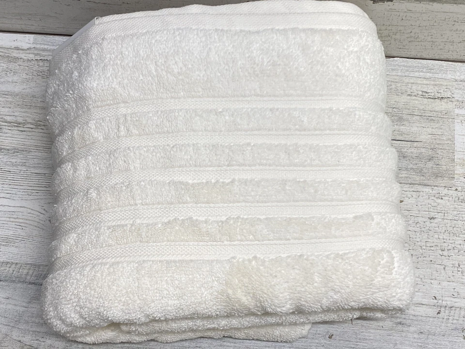 HOTEL COLLECTION Ultimate Micro Cotton Bath Towel 30" x 56" Ivory New - Image 2 of 4