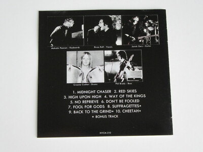 WHITE SPIRIT s/t debut same 1980 NWOBHM VERY RARE ORIG. 1st CD