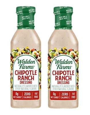 Chipotle Ranch Zero Calorie Dressing 2 Bottles NT.WT 12 Fl.Oz. (355mL)  each. | eBay