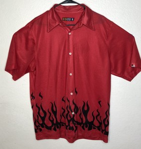 90s flame shirt