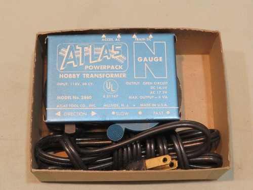 Atlas N Gauge #2860-600 Power Pack Transformer, Lot #2 - Picture 3 of 3