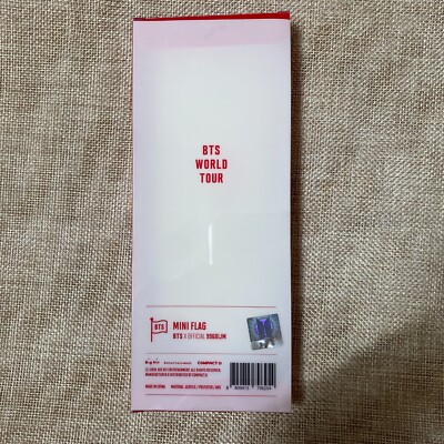 BTS JIMIN [ Love Yourself World Tour ] Official Mini Flag / New